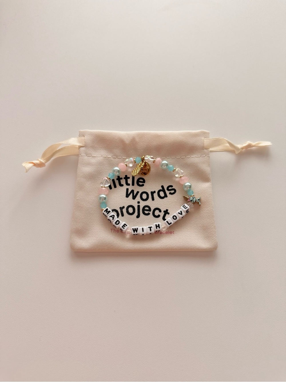 Little Words Project x Disney Bracelet - Made With Love - S/M